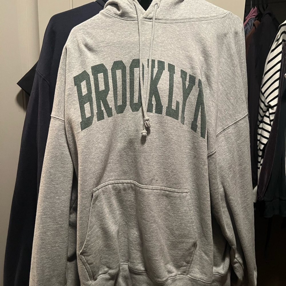 PacSun Gray Brooklyn Hoodie